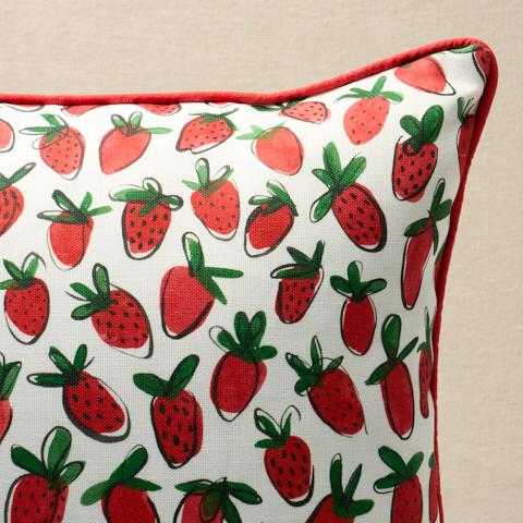 Shortcake I/O Pillow_RED