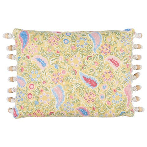 Peggy Paisley Pillow - LEMONADE