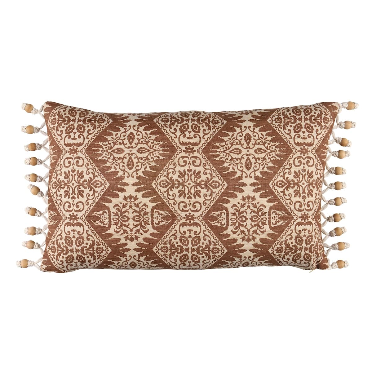 Berkeley Silk Pillow - CHESTNUT
