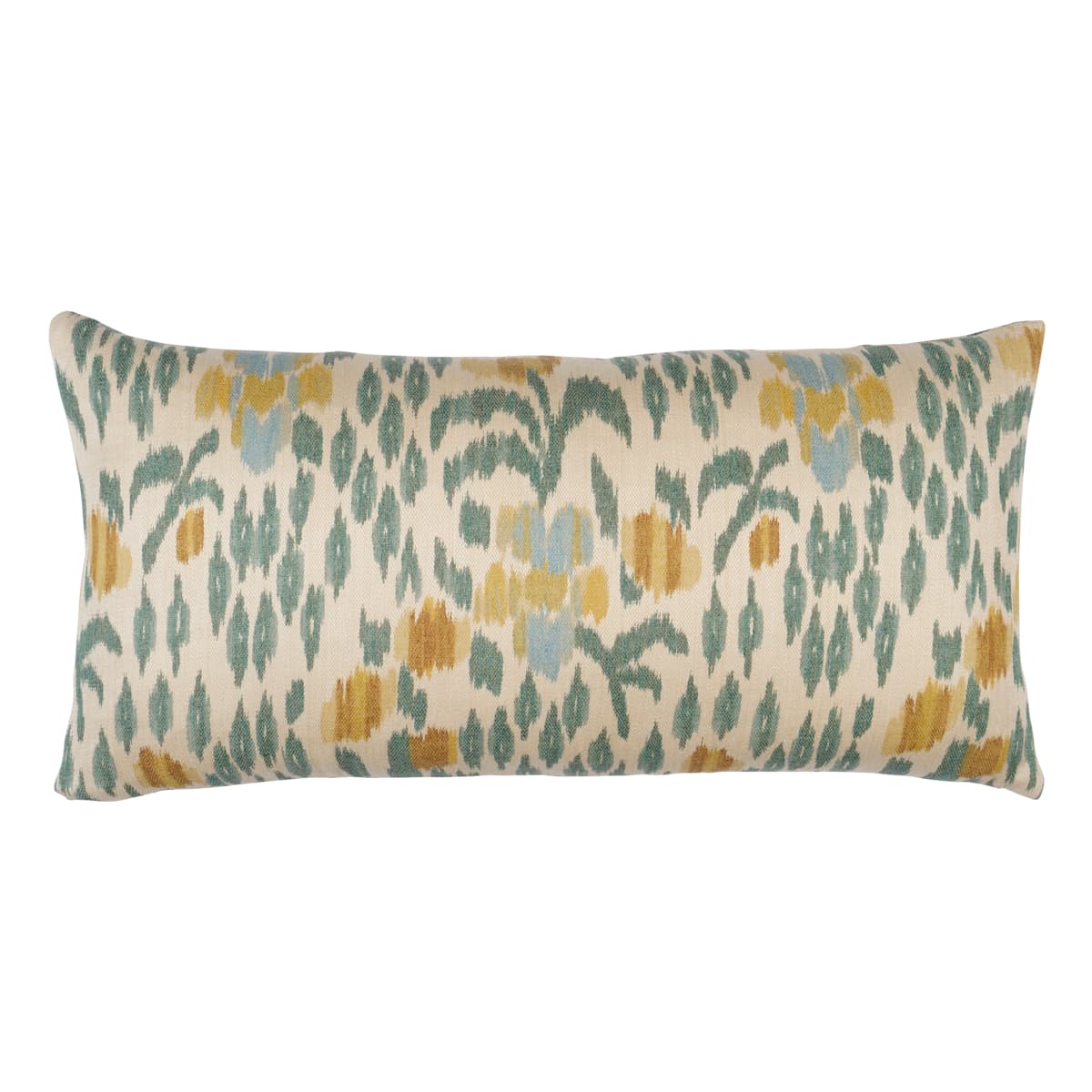 Leonora Warp Print Pillow - CITRON