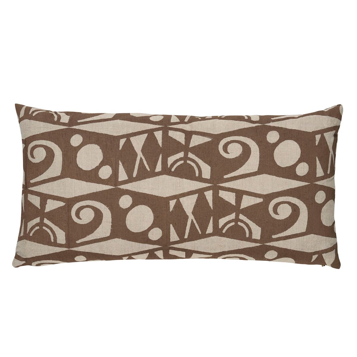 Tarot Hand Block Pillow - BROWN