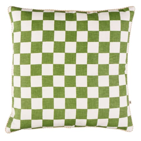 Small Checkers 20" Pillow - THYME