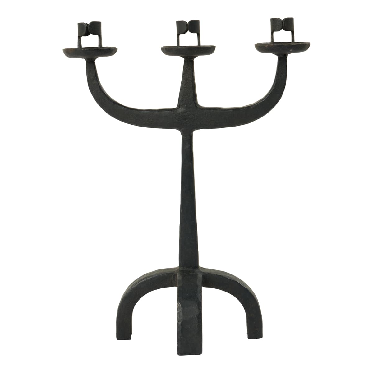 Mid-C Wrought Iron Candleabra - 