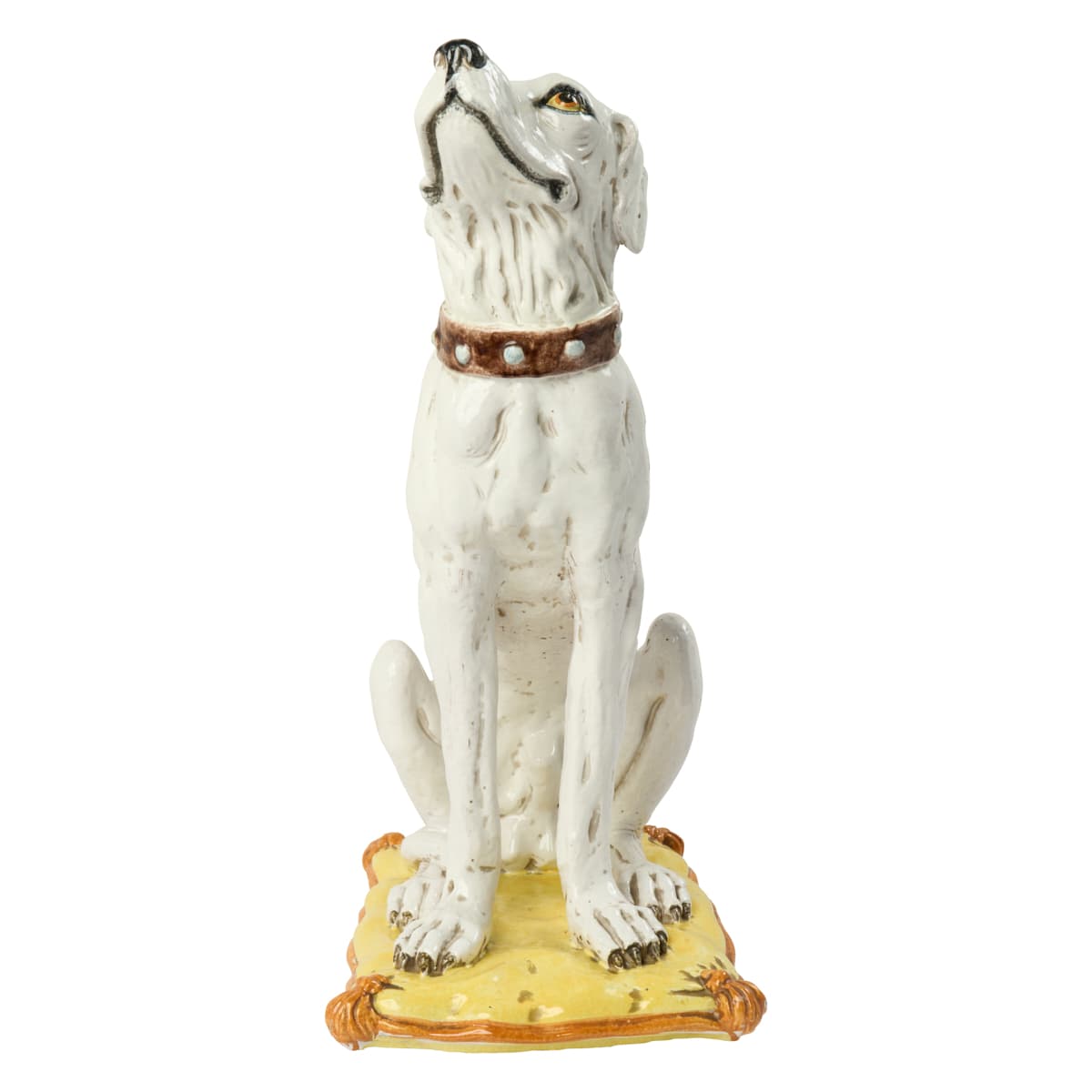 Mid-Century Earthenware Dog - 
