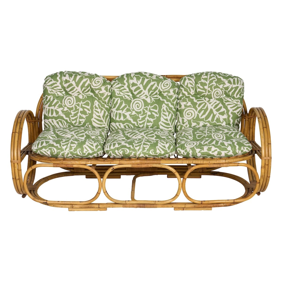 Italian Rattan Sofa, 1960's - 