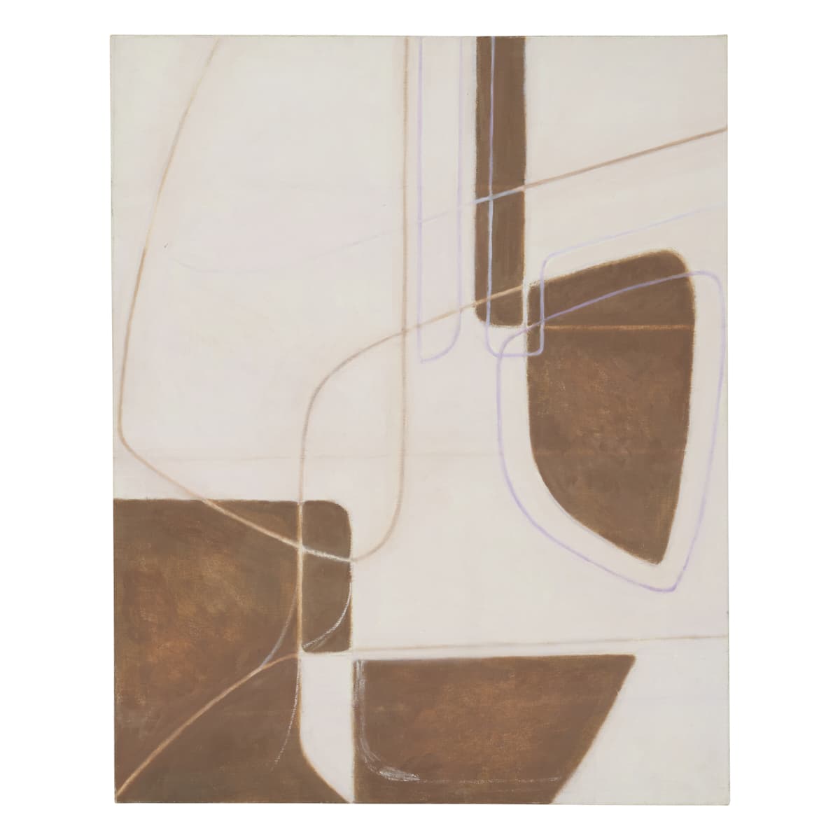 Mid-Century Abstract Painting - 