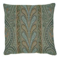 Chatelaine Paisley Pillow - JADE