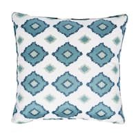 Sikar Embroidery Pillow - SKY BLUE