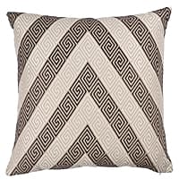 Nebaha Embroidery Pillow - CHARCOAL