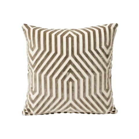 Vanderbilt Velvet Pillow - DOVE
