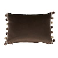 Sophia Velvet Pillow - COCOA