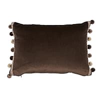 Sophia Velvet Pillow - COCOA