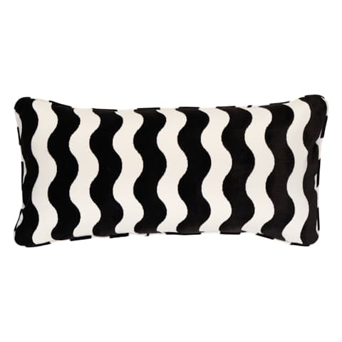 The Wave Pillow - BLACK