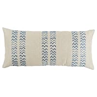 Kudu Stripe Pillow - BLUE