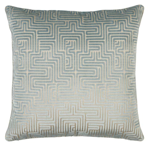 Lisboa Velvet Pillow - SKY
