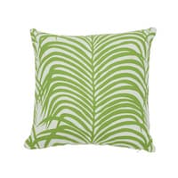 Zebra Palm I/O Pillow - LEAF