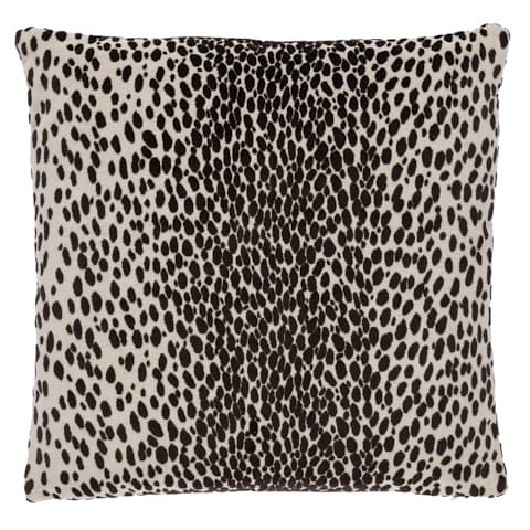 Cheetah Velvet Pillow - JAVA