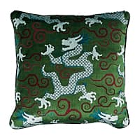 Bixi Velvet Pillow - EMERALD