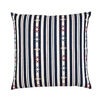 Rhodes Stripe Pillow - NAVY