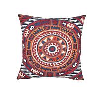 Corfu Pillow - NAVY MULTI