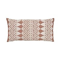 Wentworth Embroidery Pillow - RUST