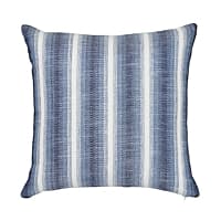Colada Stripe Pillow - BLUE & WHITE