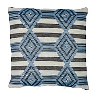 Manta Performance Pillow - BLUE & BLACK