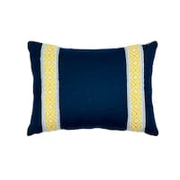 Larson Pillow - YELLOW & BLUE