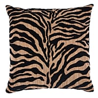 Regine Strie Velvet Pillow - EBONY