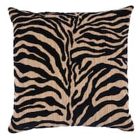Regine Strie Velvet Pillow - EBONY