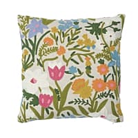 Crewel Garden Pillow - MULTI