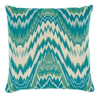Tauride Épinglé Pillow - PEACOCK