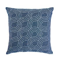 Alma Indoor/Outdoor Pillow - DENIM