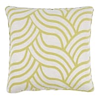 Sangomar Applique Pillow - CITRON
