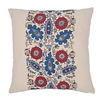 Anatolia Embroidery Pillow - RED & BLUE