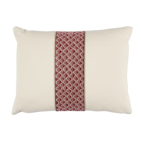 Sunrise Embroidery Pillow - PINK