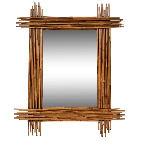 Bamboo Mirror, South of France - HONEY