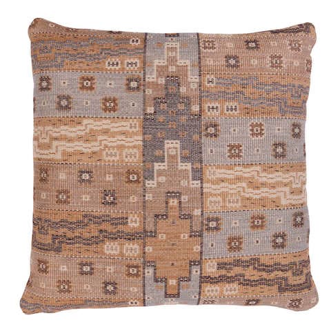Fairuza Flatweave Pillow - FOG