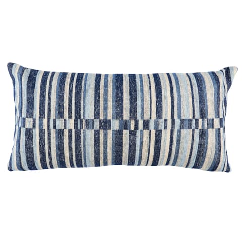Tierra Stripe Pillow - BLUE