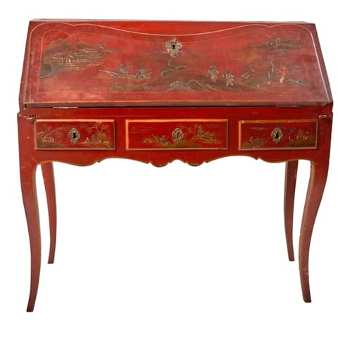 French Chinoiserie Desk, 18th C. - 