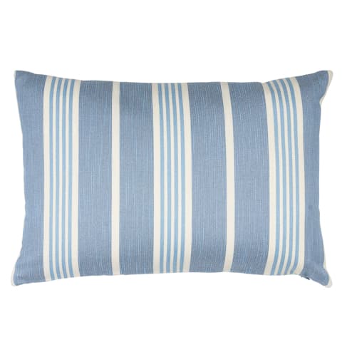 Hampton Stripe I/O Pillow - POOL