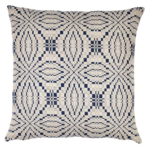 Francestown Coverlet Pillow - NAVY
