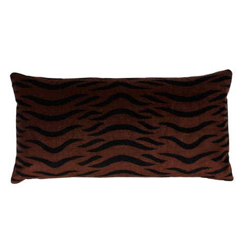 Sabi Tiger Velvet Pillow - JAVA