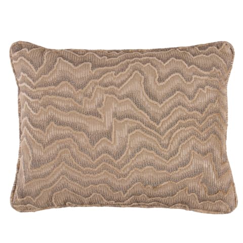 Zambezi Velvet Pillow - CHAMPAGNE