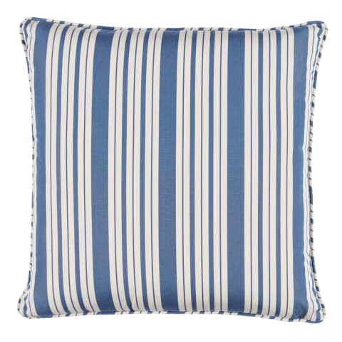 Markie Stripe Pillow - INDIGO