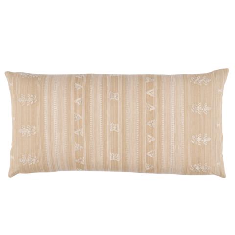 Nima Embroidered Pillow_TAN