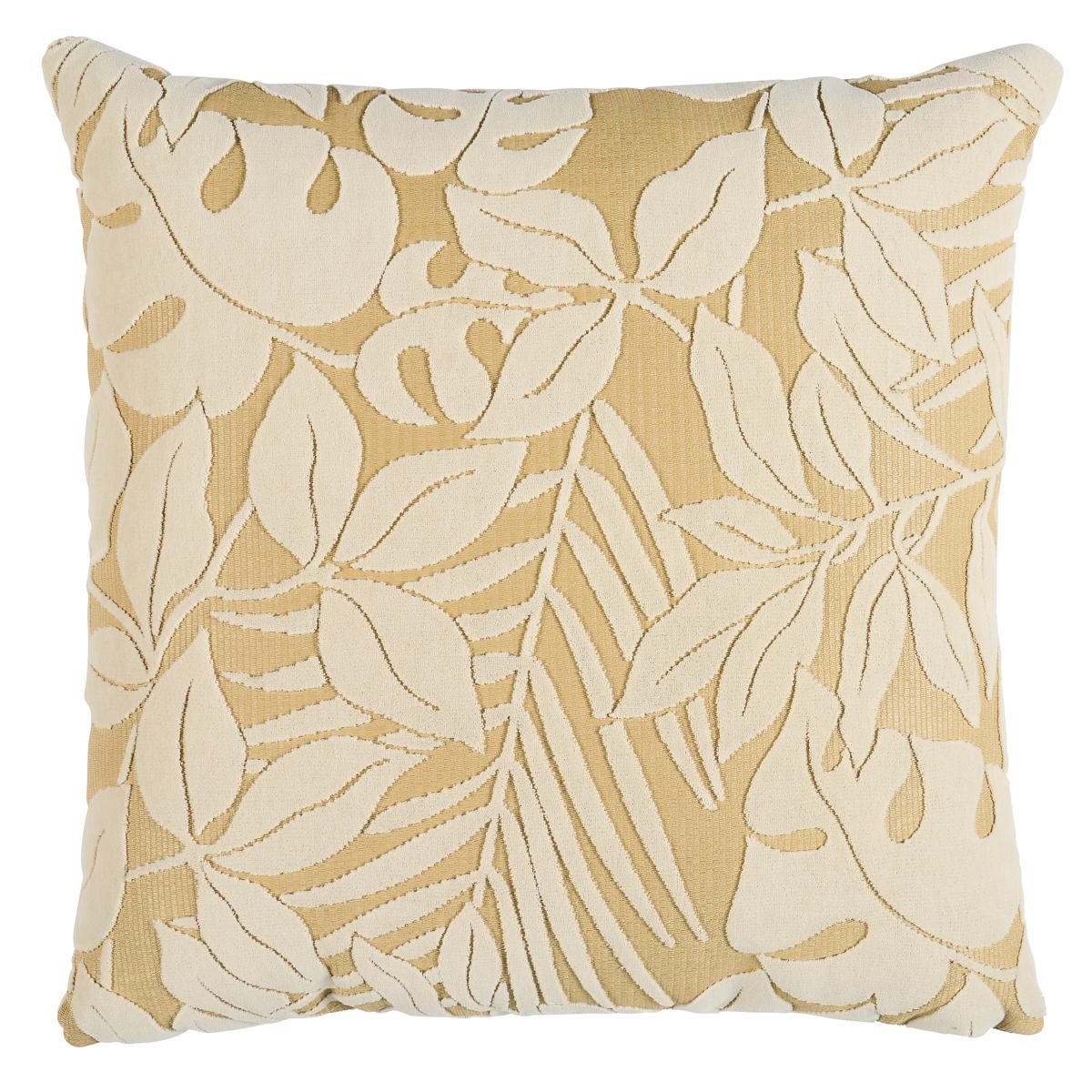 Miramar I/O Velvet Pillow - WHITE SAND