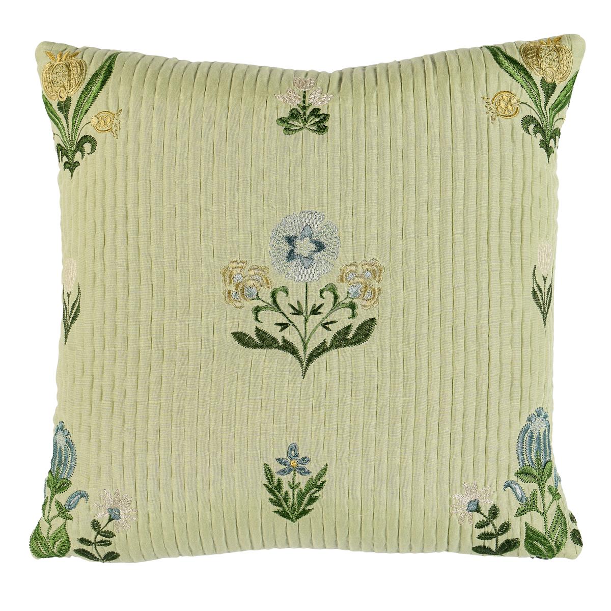 Elmslie Embroidery Pillow_LEAF