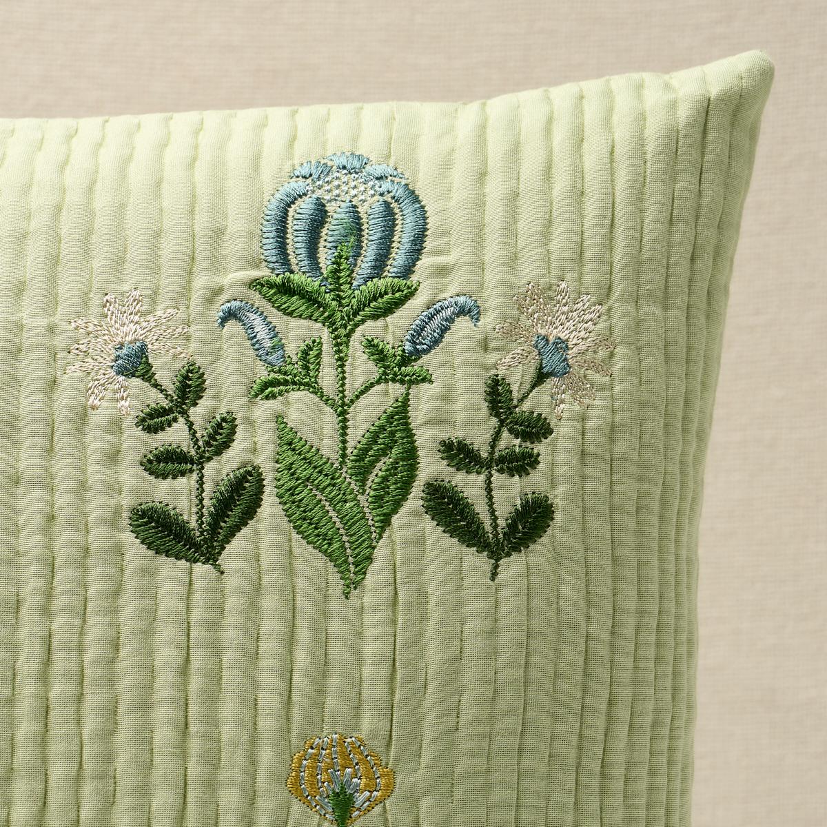 Elmslie Embroidery Pillow_LEAF