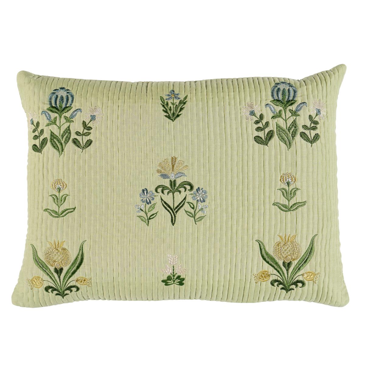 Elmslie Embroidery Pillow_LEAF